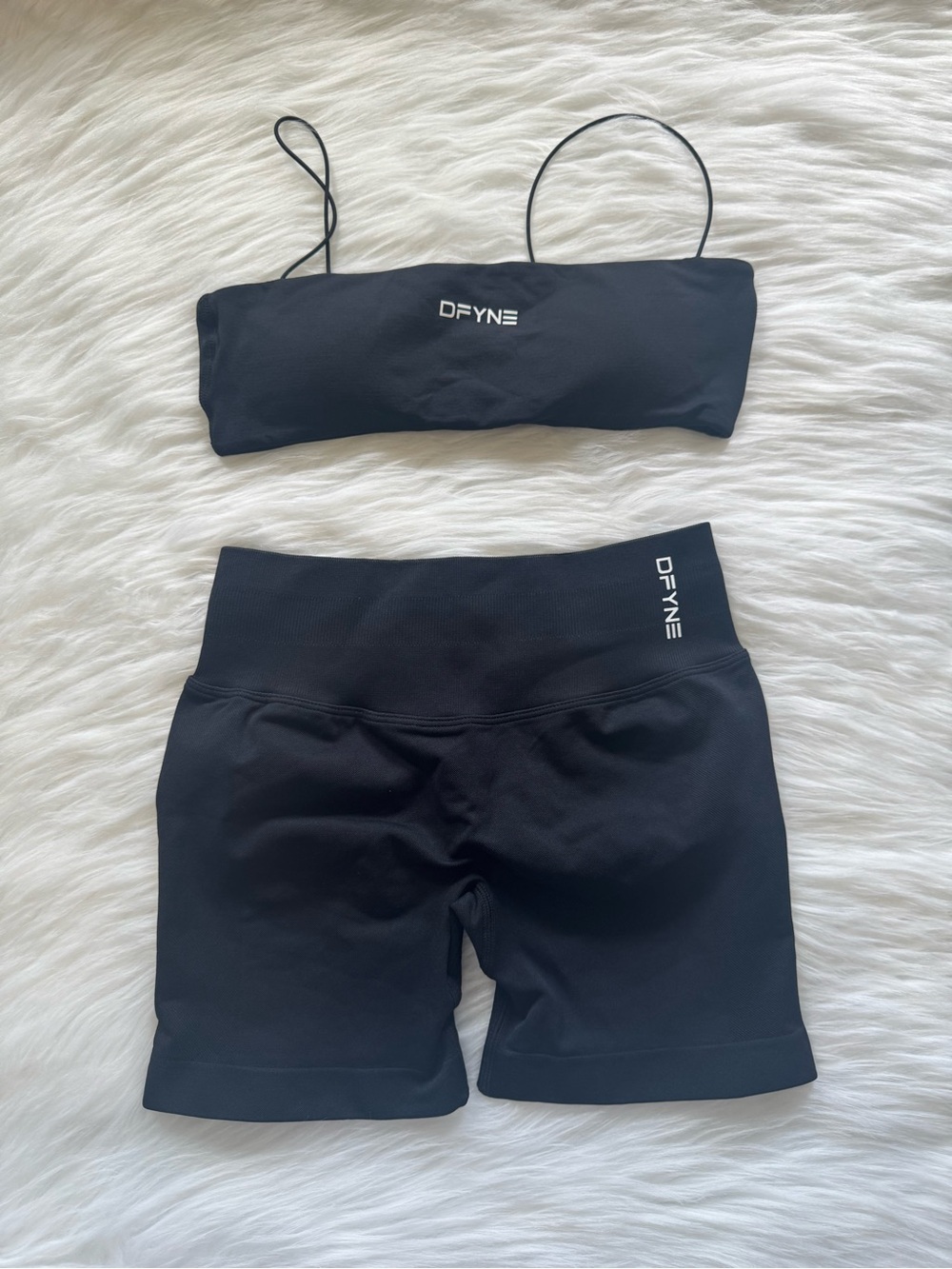 Dfyne Black Workout Sets.